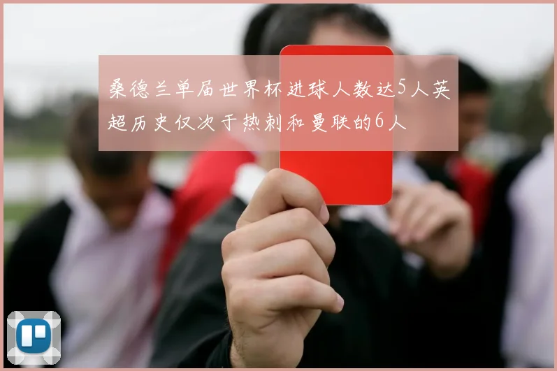 桑德兰单届世界杯进球人数达5人英超历史仅次于热刺和曼联的6人